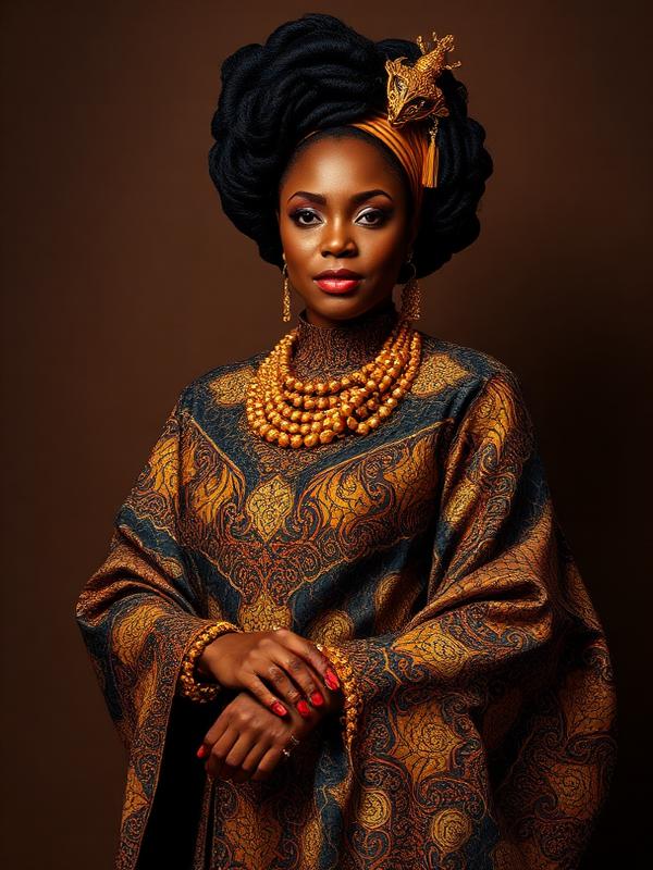 African Queen preset — Kiki AI fashion style