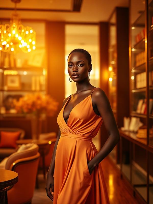 Luxury Boutique preset — Kiki AI fashion style